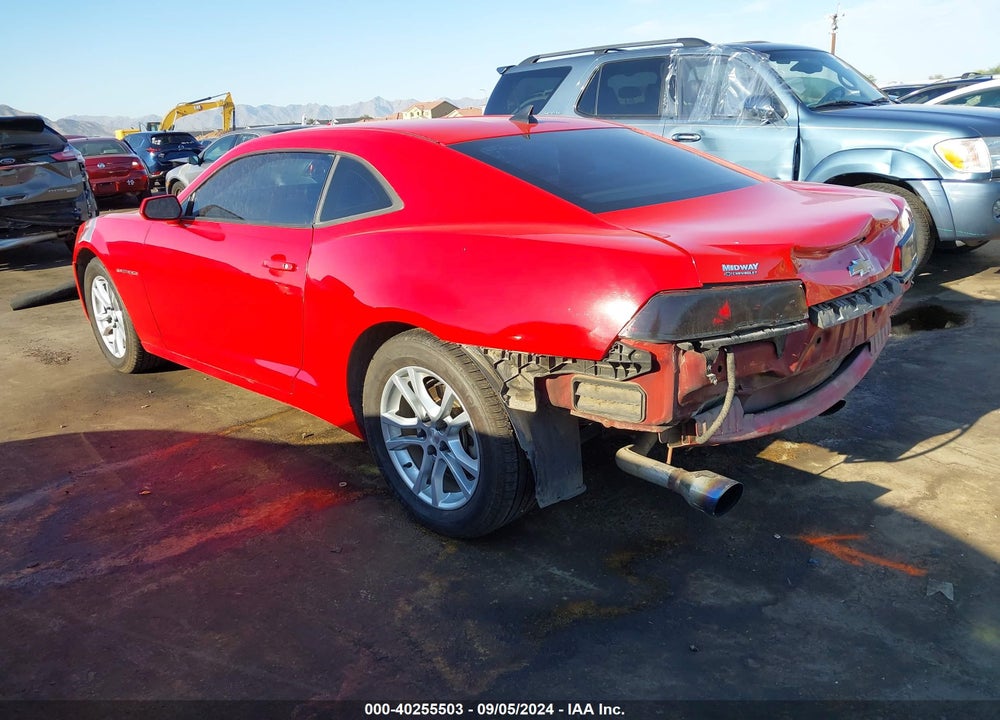2014 CHEVROLET CAMARO 2LS VIN: 2G1FA1E3XE9293976
