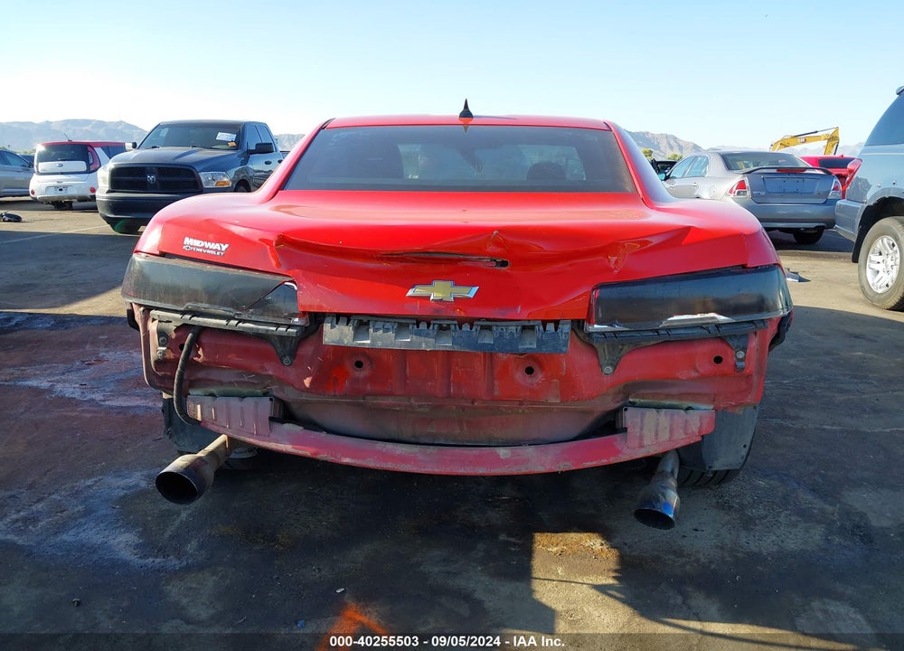 2014 CHEVROLET CAMARO 2LS VIN: 2G1FA1E3XE9293976