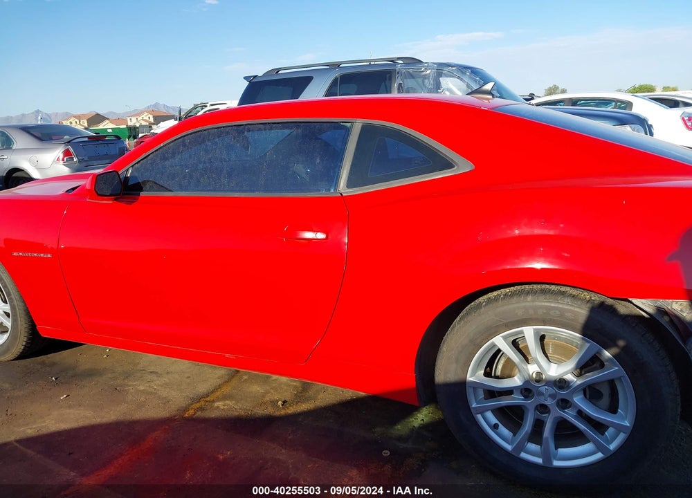 2014 CHEVROLET CAMARO 2LS VIN: 2G1FA1E3XE9293976