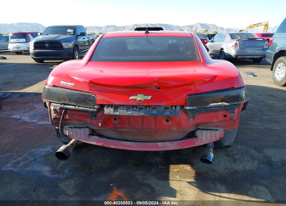 2014 CHEVROLET CAMARO 2LS VIN: 2G1FA1E3XE9293976