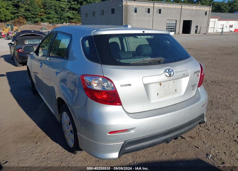 2009 TOYOTA MATRIX S VIN: 2T1LE40E99C004391