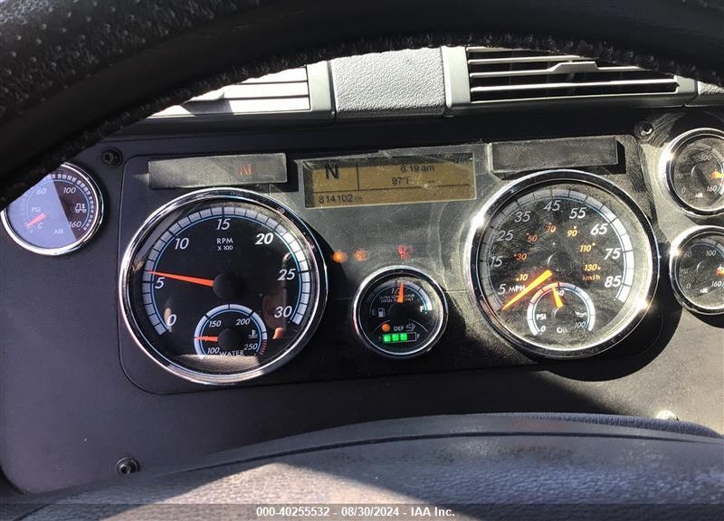 2017 FREIGHTLINER CASCADIA 125 VIN: 3AKJGLDRXHSHM5780