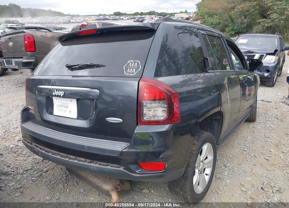 2014 JEEP COMPASS LATITUDE VIN: 1C4NJDEB5ED741300