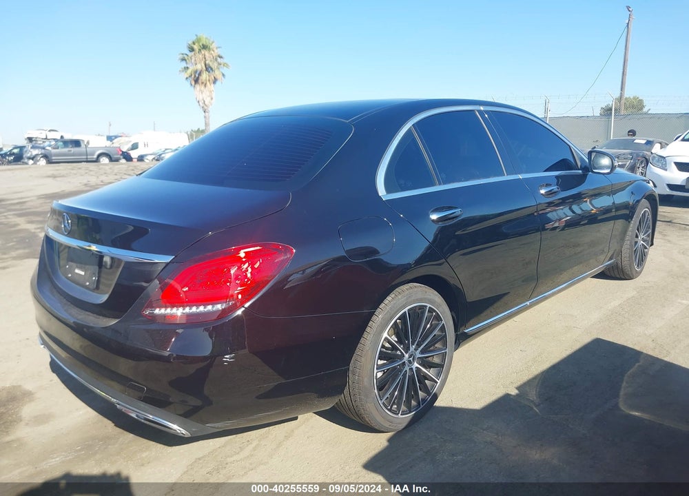 2020 MERCEDES-BENZ C 300 VIN: WDDWF8DB6LR539330