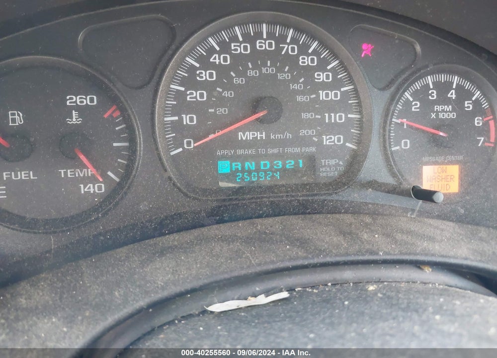 2001 CHEVROLET MONTE CARLO LS VIN: 2G1WW12E319193414