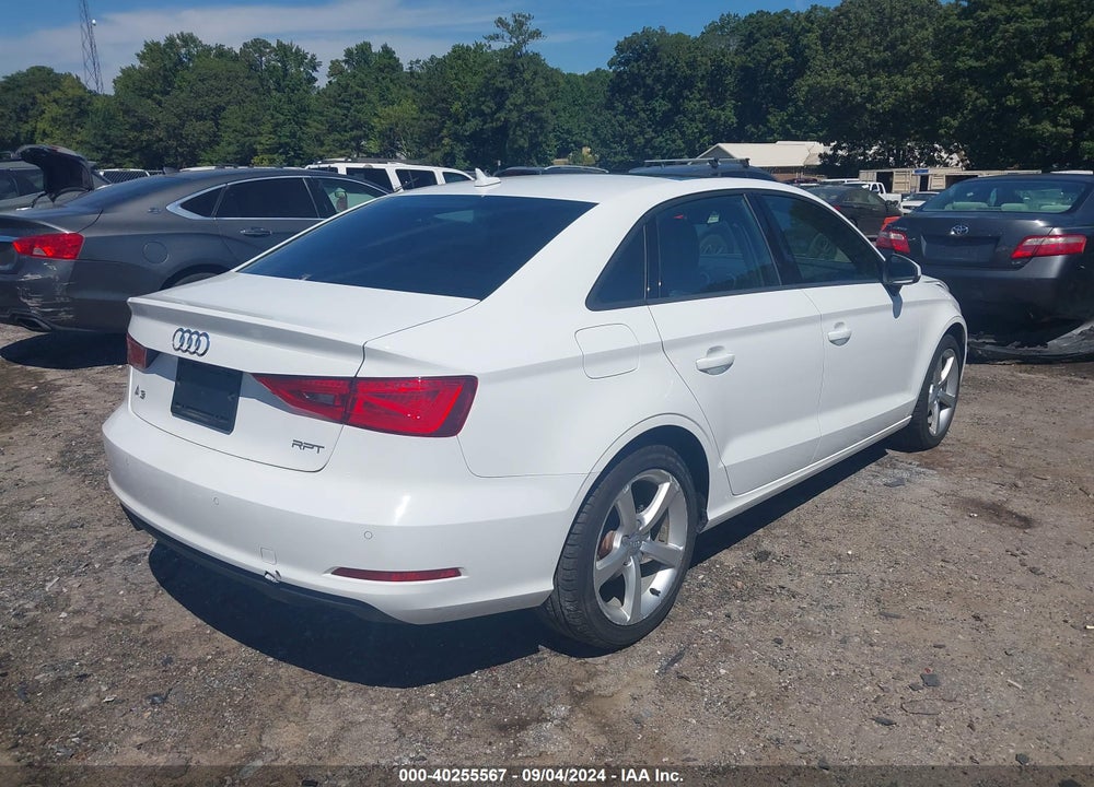 2016 AUDI A3 1.8T PREMIUM VIN: WAUA7GFF4G1068873