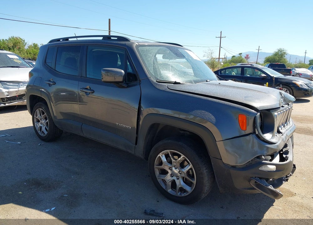 2017 JEEP RENEGADE LATITUDE 4X4 VIN: ZACCJBBB0HPG55270