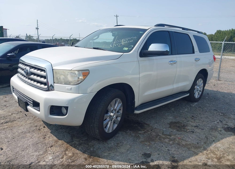 2011 TOYOTA SEQUOIA PLATINUM 5.7L V8 VIN: 5TDDY5G11BS041260