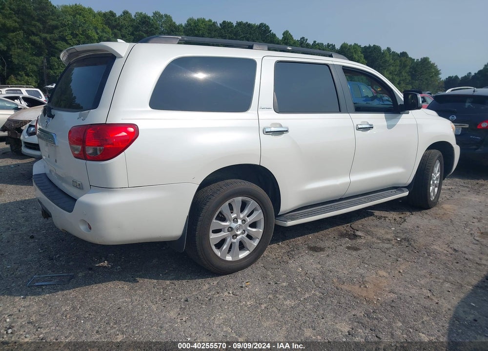 2011 TOYOTA SEQUOIA PLATINUM 5.7L V8 VIN: 5TDDY5G11BS041260