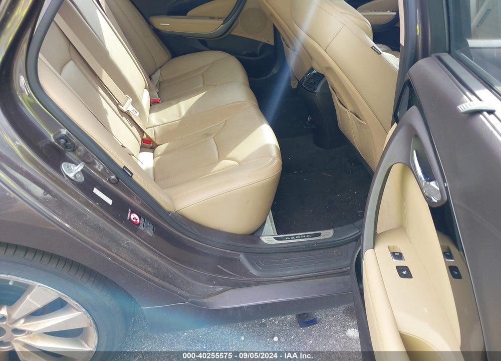 2015 HYUNDAI AZERA LIMITED VIN: KMHFH4JG9FA476266