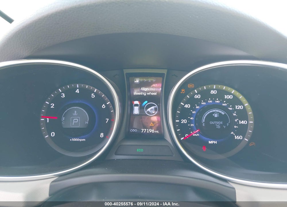 2013 HYUNDAI SANTA FE SPORT VIN: 5XYZU3LB1DG033373