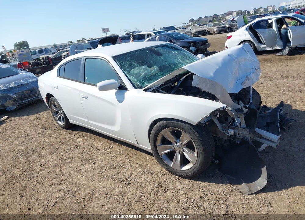 2016 DODGE CHARGER SXT VIN: 2C3CDXHG4GH166396