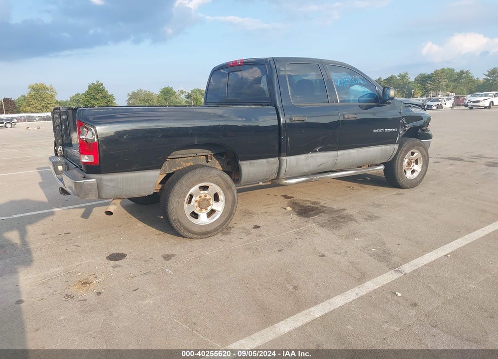 2003 DODGE RAM 2500 SLT/LARAMIE/ST VIN: 3D7KU28D33G701475