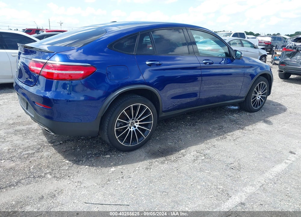 2018 MERCEDES-BENZ GLC 300 COUPE 4MATIC VIN: WDC0J4KB5JF448133