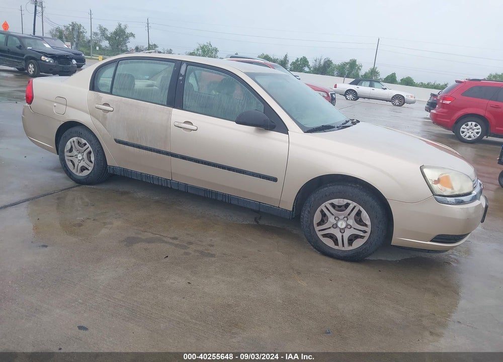 2005 CHEVROLET MALIBU VIN: 1G1ZS52F95F186862