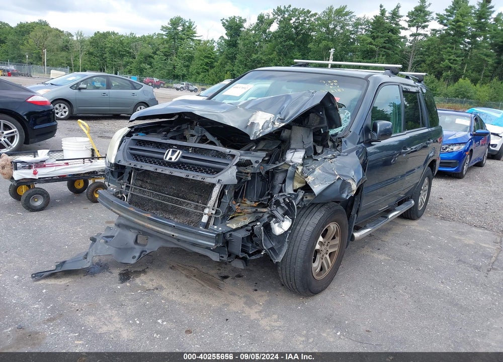 2005 HONDA PILOT VIN: 2HKYF18595H525124