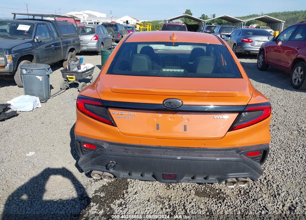 2022 SUBARU WRX VIN: JF1VBAN66N8006404