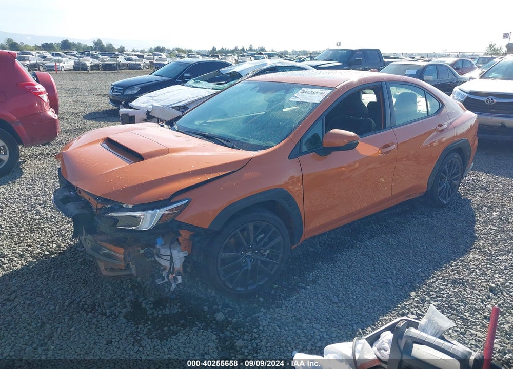 2022 SUBARU WRX VIN: JF1VBAN66N8006404