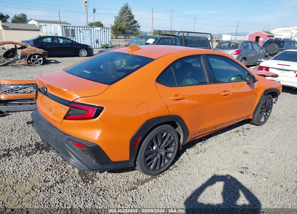 2022 SUBARU WRX VIN: JF1VBAN66N8006404