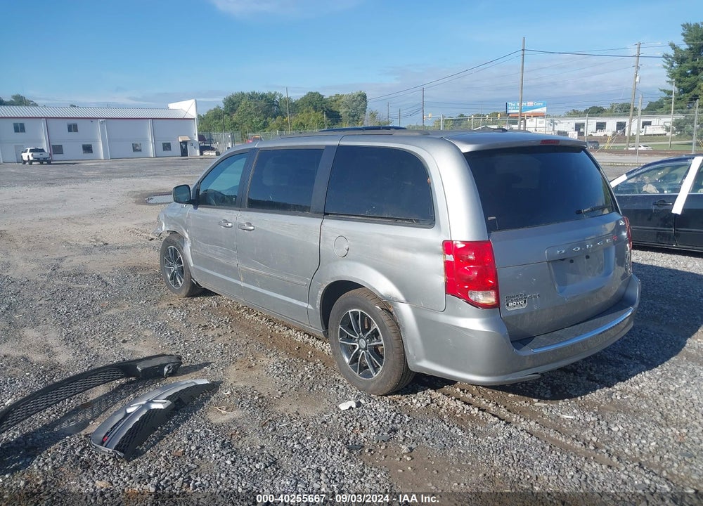 2017 DODGE GRAND CARAVAN GT VIN: 2C4RDGEG3HR766364