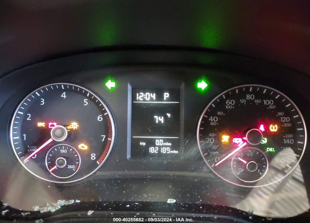 2013 VOLKSWAGEN PASSAT 2.5L S VIN: 1VWAP7A30DC037987