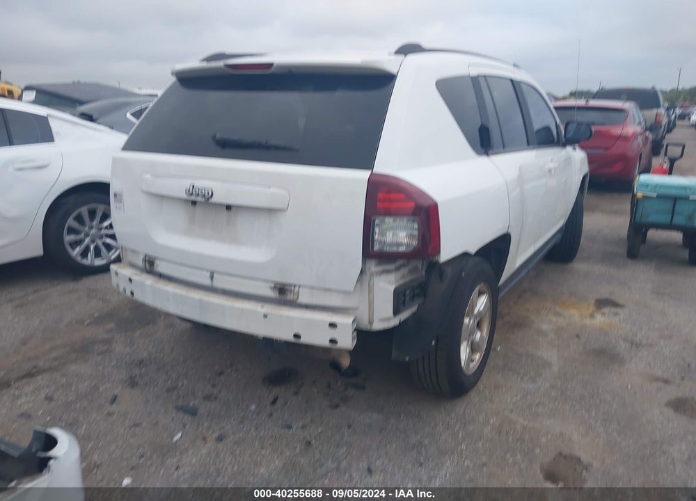 2014 JEEP COMPASS SPORT VIN: 1C4NJCBAXED523990