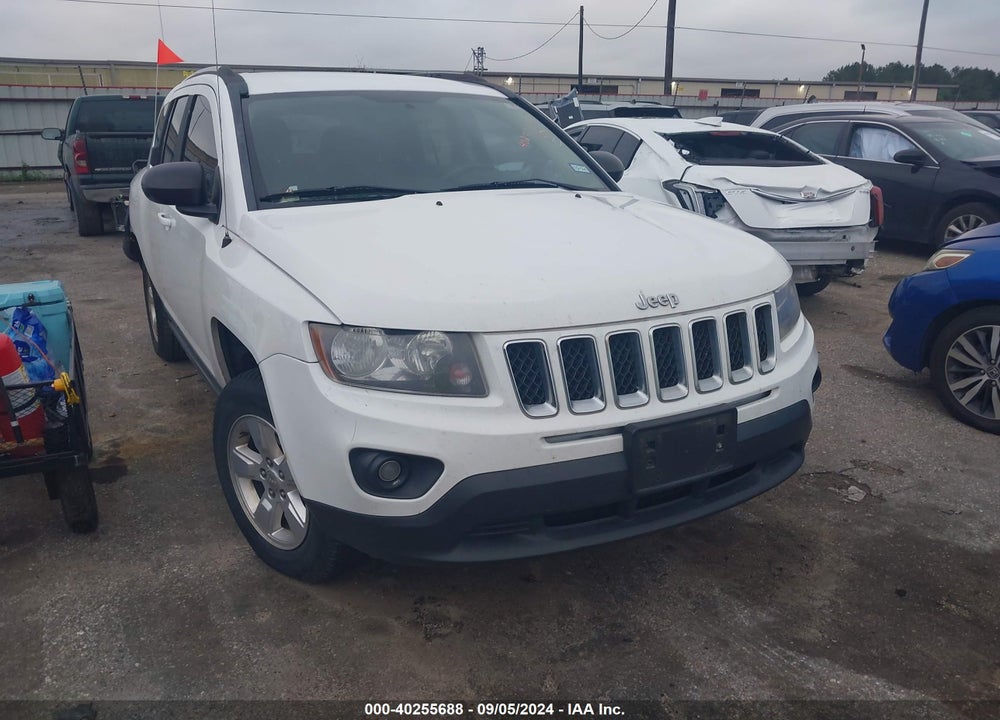 2014 JEEP COMPASS SPORT VIN: 1C4NJCBAXED523990