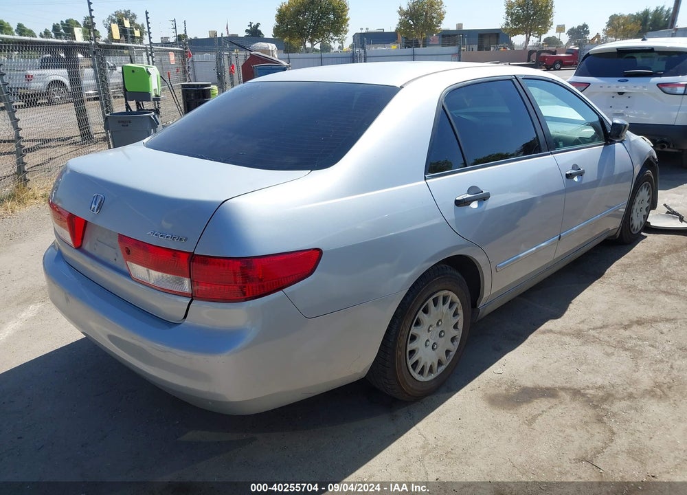 2005 HONDA ACCORD 2.4 DX VIN: 1HGCM56155A187544