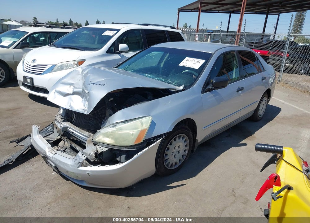 2005 HONDA ACCORD 2.4 DX VIN: 1HGCM56155A187544
