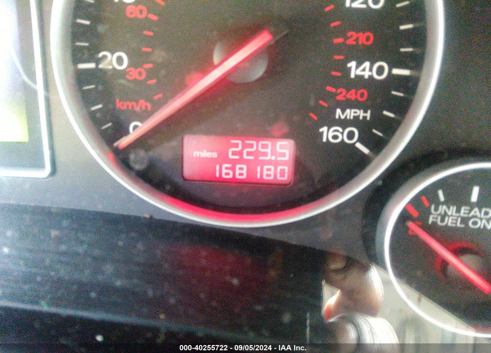 2004 AUDI A4 1.8T VIN: WAUJC68E64A116721