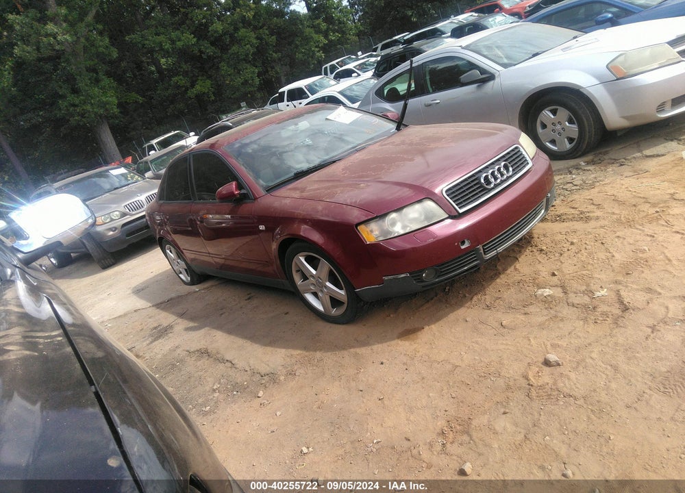 2004 AUDI A4 1.8T VIN: WAUJC68E64A116721