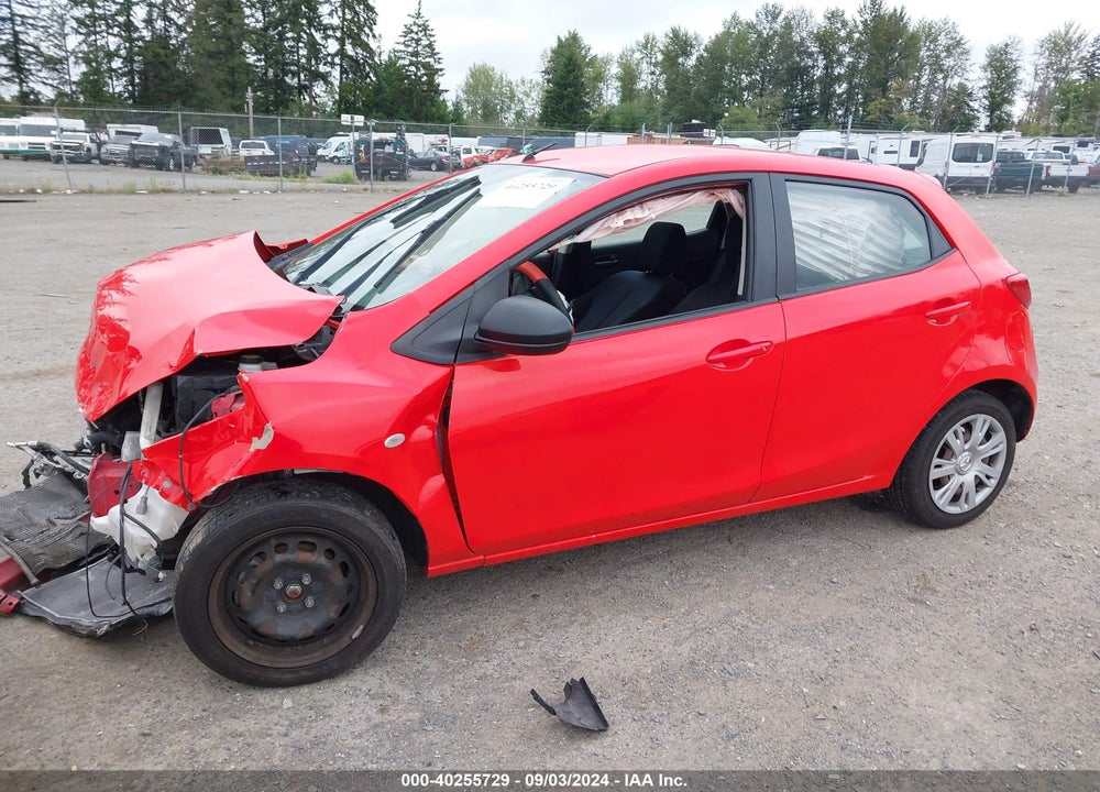 2014 MAZDA 2 SPORT VIN: JM1DE1KZ7E0186504