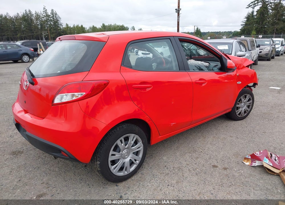 2014 MAZDA 2 SPORT VIN: JM1DE1KZ7E0186504