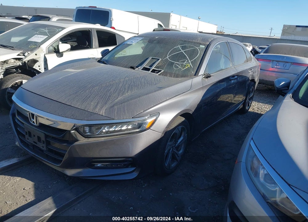 2018 HONDA ACCORD EX-L VIN: 1HGCV1F52JA070619