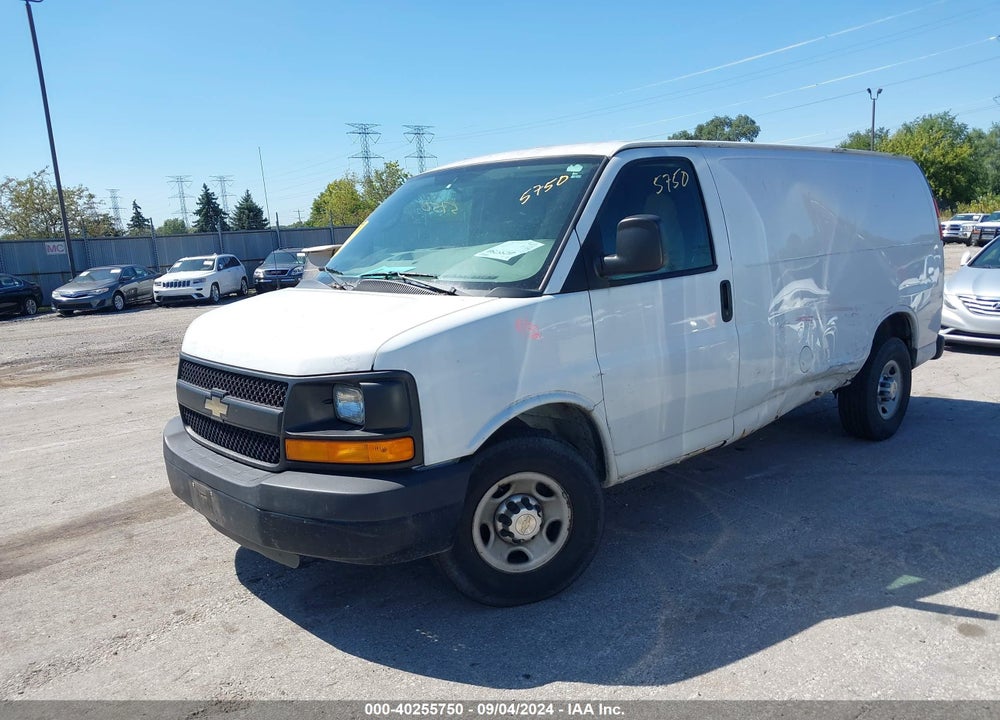 2012 CHEVROLET EXPRESS 2500 WORK VAN VIN: 1GCWGFFA8C1132141