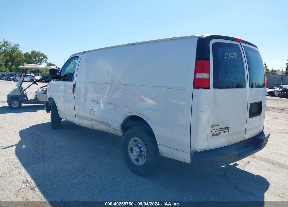2012 CHEVROLET EXPRESS 2500 WORK VAN VIN: 1GCWGFFA8C1132141