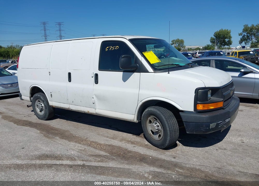 2012 CHEVROLET EXPRESS 2500 WORK VAN VIN: 1GCWGFFA8C1132141