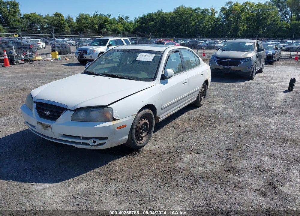 2006 HYUNDAI ELANTRA GLS/LIMITED VIN: KMHDN46D06U255975