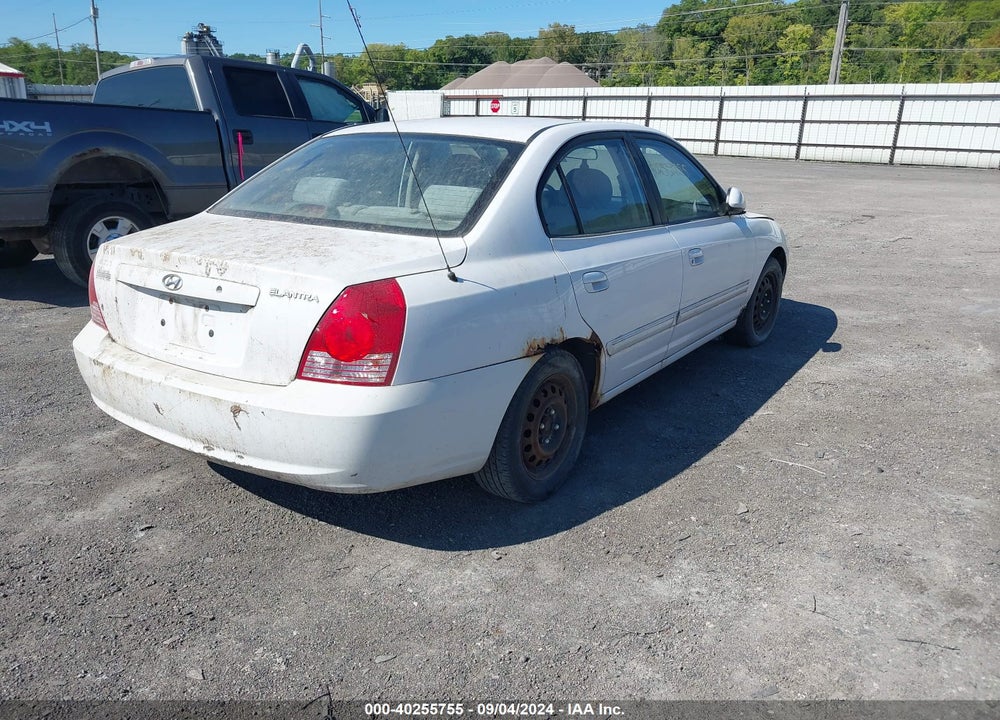 2006 HYUNDAI ELANTRA GLS/LIMITED VIN: KMHDN46D06U255975