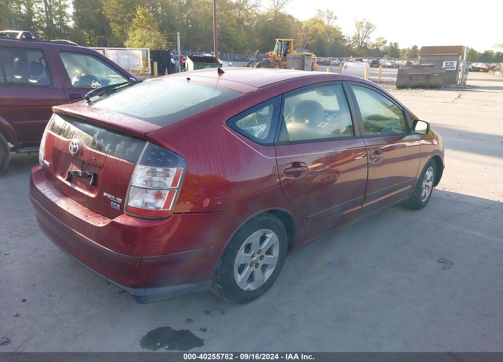2005 TOYOTA PRIUS VIN: JTDKB20U653108727