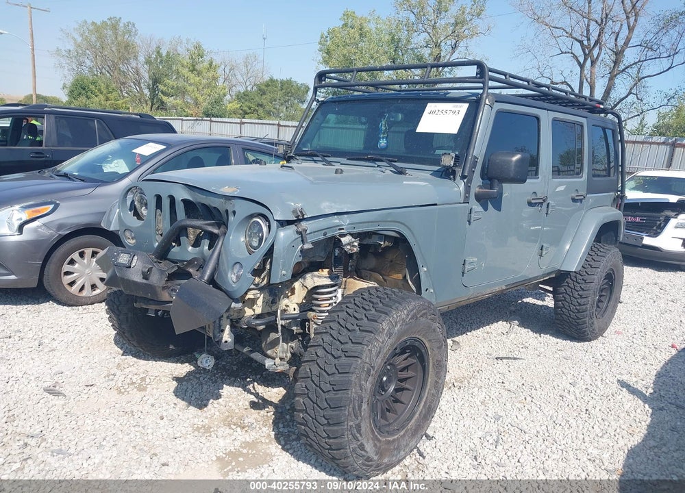 2014 JEEP WRANGLER UNLIMITED SAHARA VIN: 1C4BJWEG1EL260007