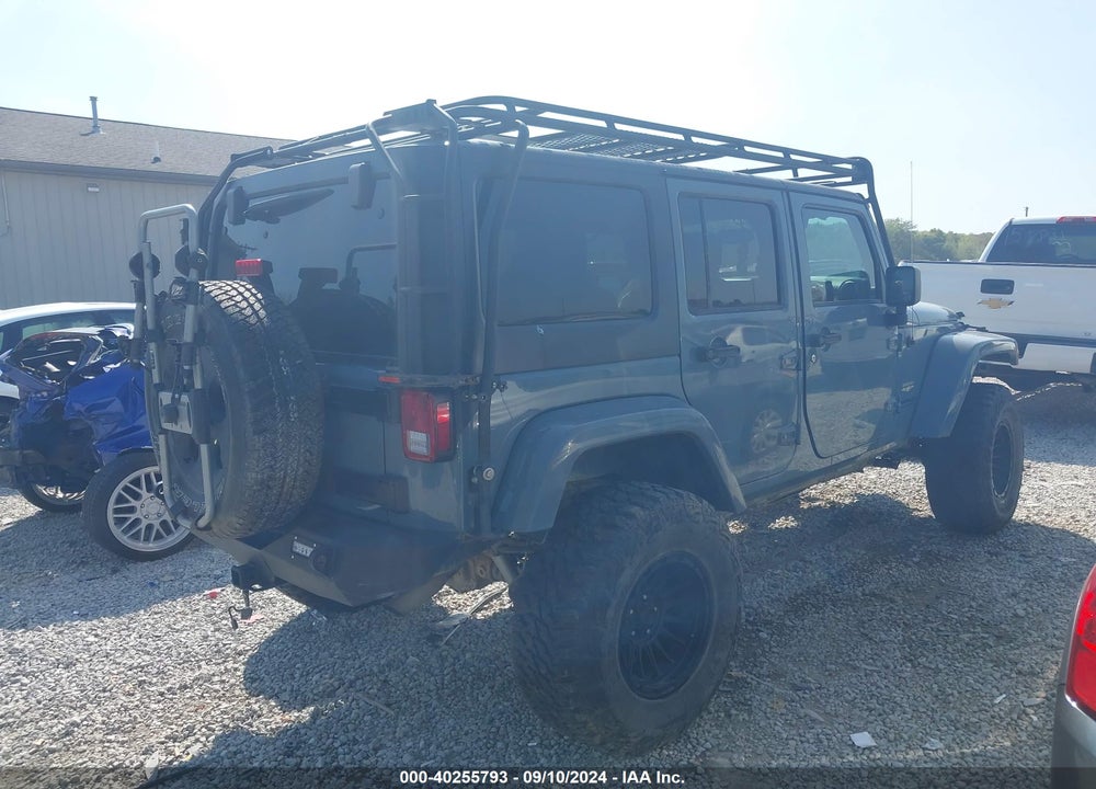 2014 JEEP WRANGLER UNLIMITED SAHARA VIN: 1C4BJWEG1EL260007