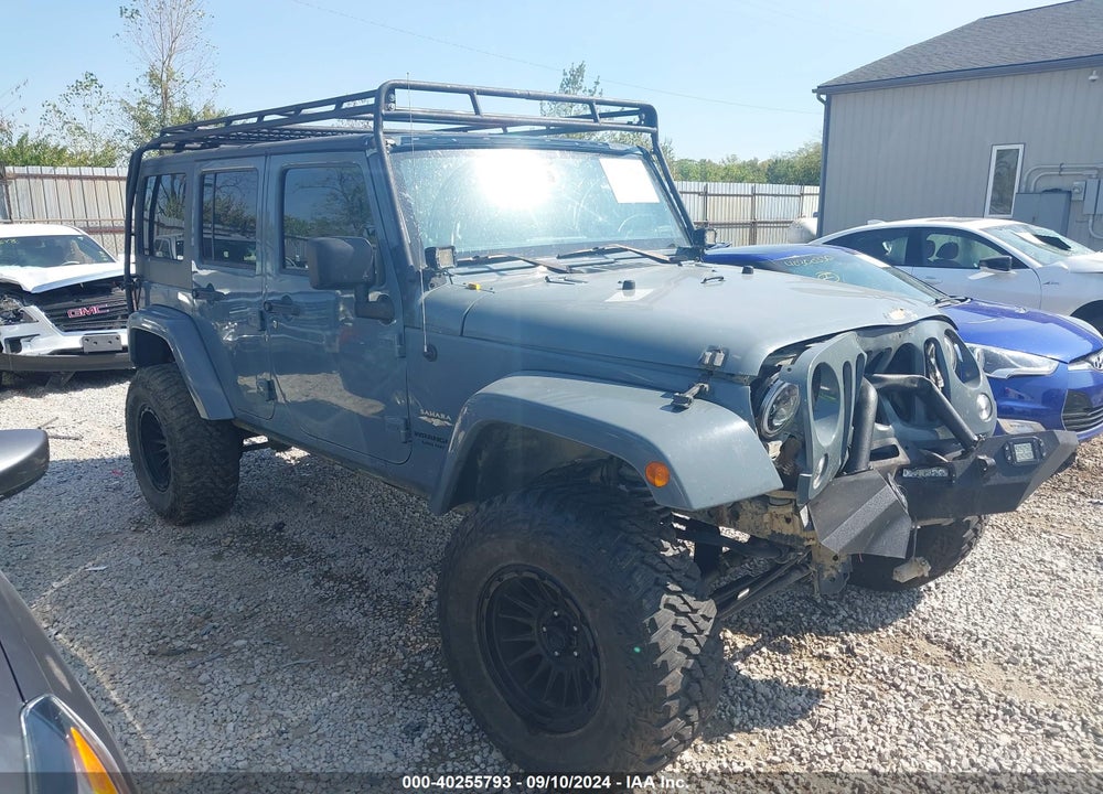 2014 JEEP WRANGLER UNLIMITED SAHARA VIN: 1C4BJWEG1EL260007