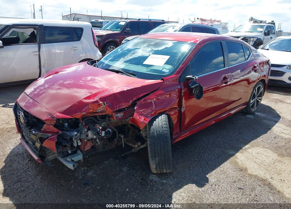 2022 NISSAN SENTRA SR XTRONIC CVT VIN: 3N1AB8DV5NY302810