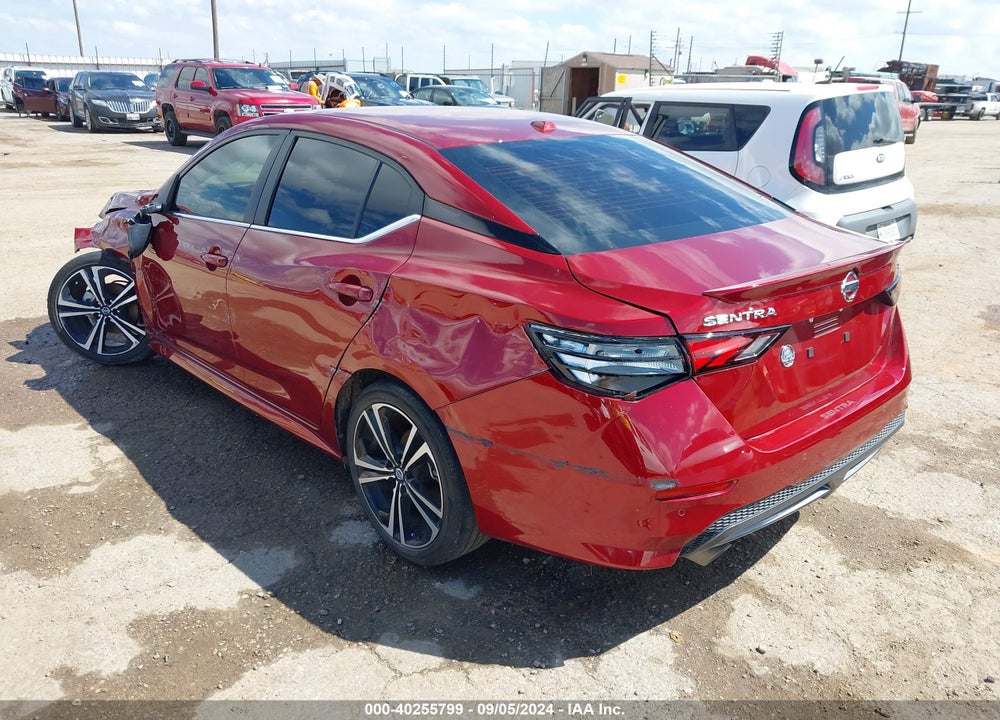 2022 NISSAN SENTRA SR XTRONIC CVT VIN: 3N1AB8DV5NY302810
