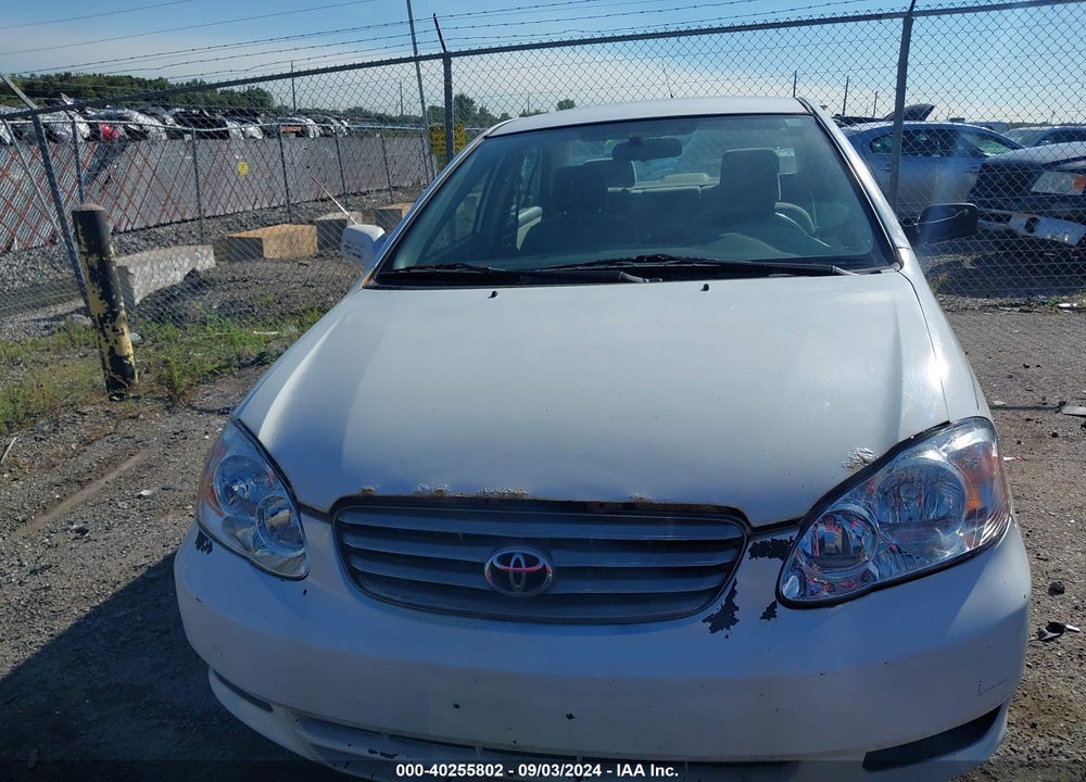 2004 TOYOTA COROLLA VIN: 2T1BR32E24C191828