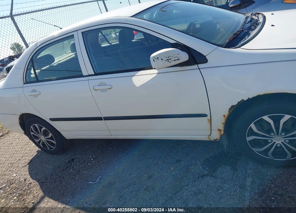 2004 TOYOTA COROLLA VIN: 2T1BR32E24C191828