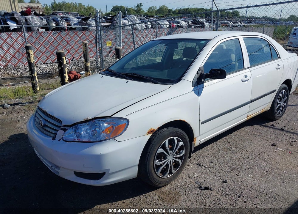 2004 TOYOTA COROLLA VIN: 2T1BR32E24C191828