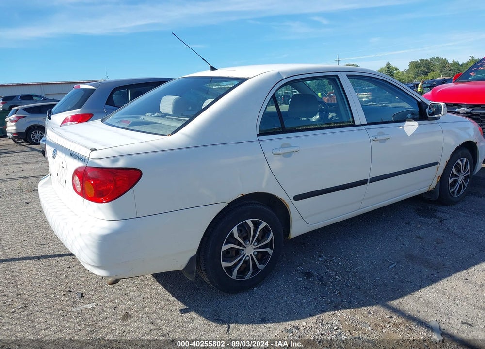 2004 TOYOTA COROLLA VIN: 2T1BR32E24C191828