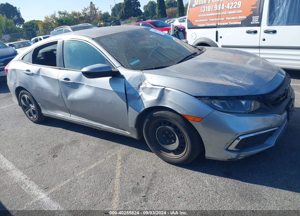 2020 HONDA CIVIC LX VIN: 2HGFC2F68LH552095